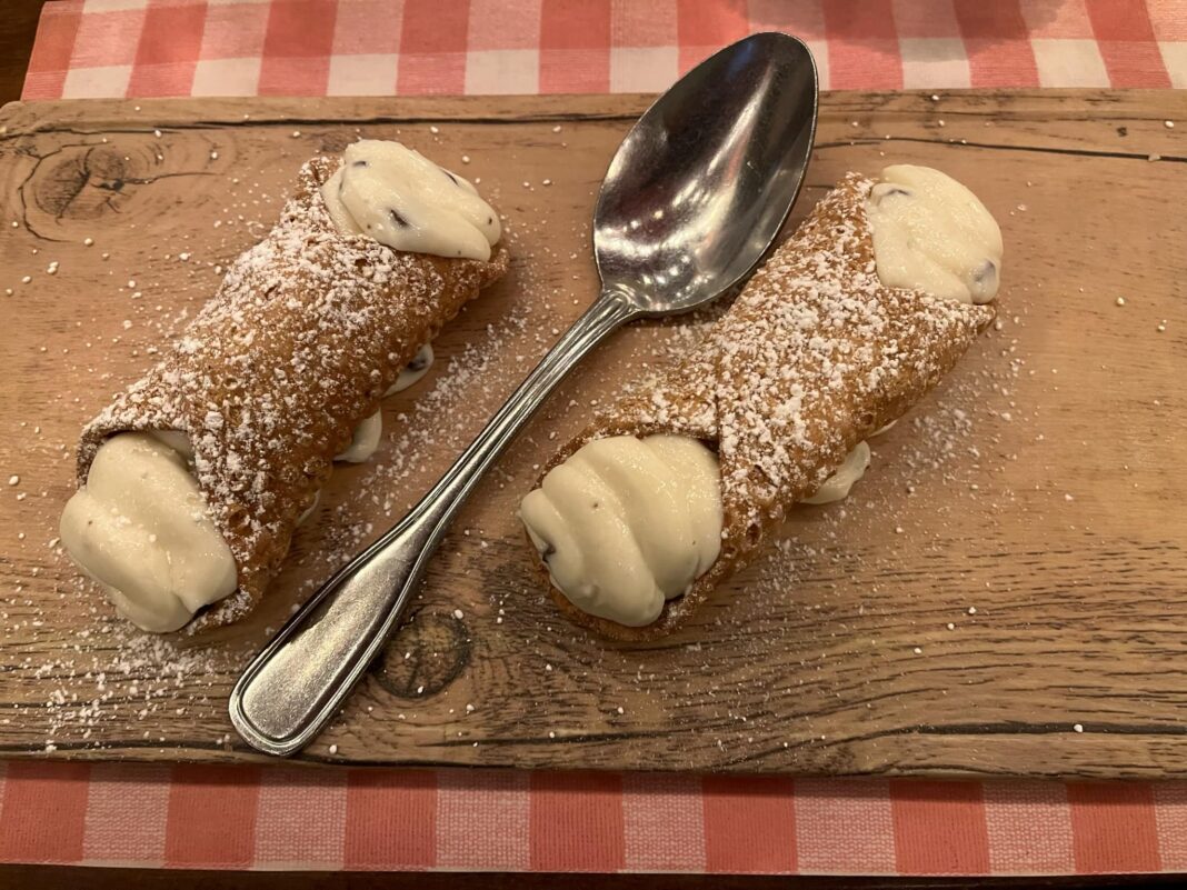 Cannoli at Joanne Trattoria