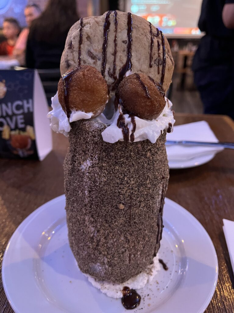 Cookie Doughnut Milkshake