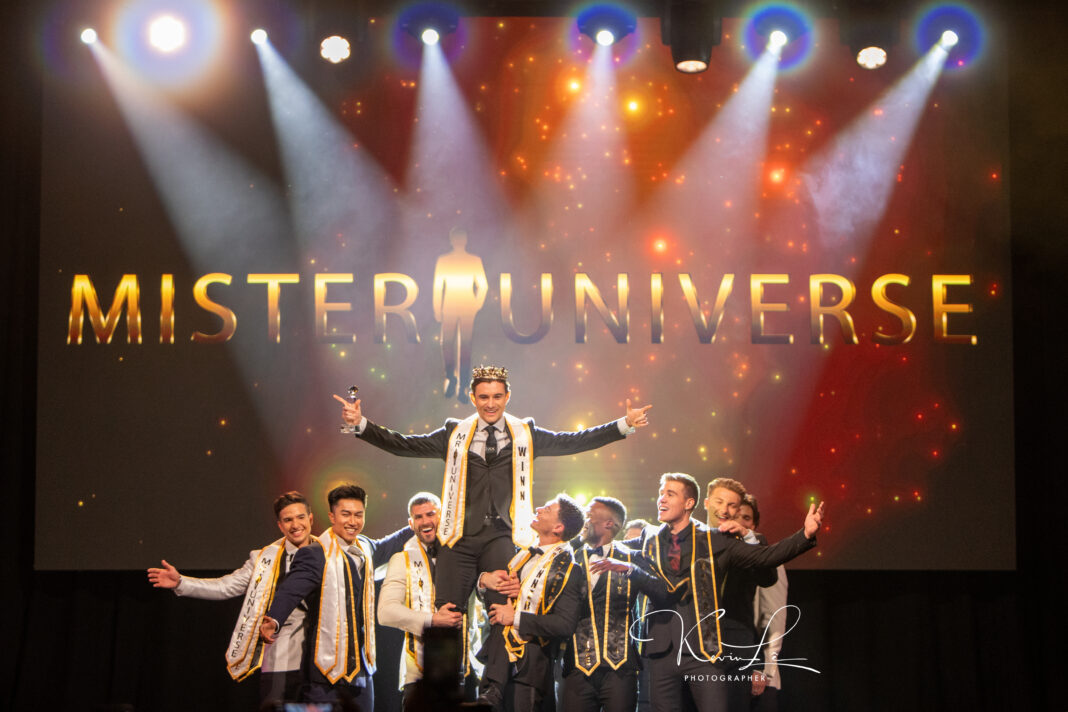 Patrick Callahan winning Mister Universe